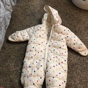 Brand new snow suit for baby girl